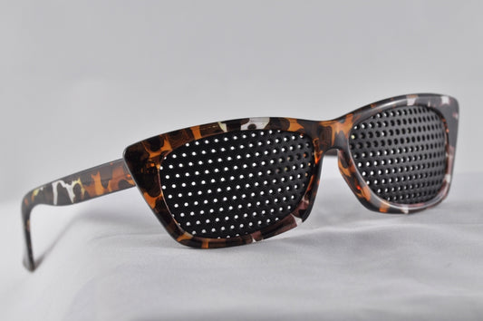 Brown Pinhole Glasses Germany